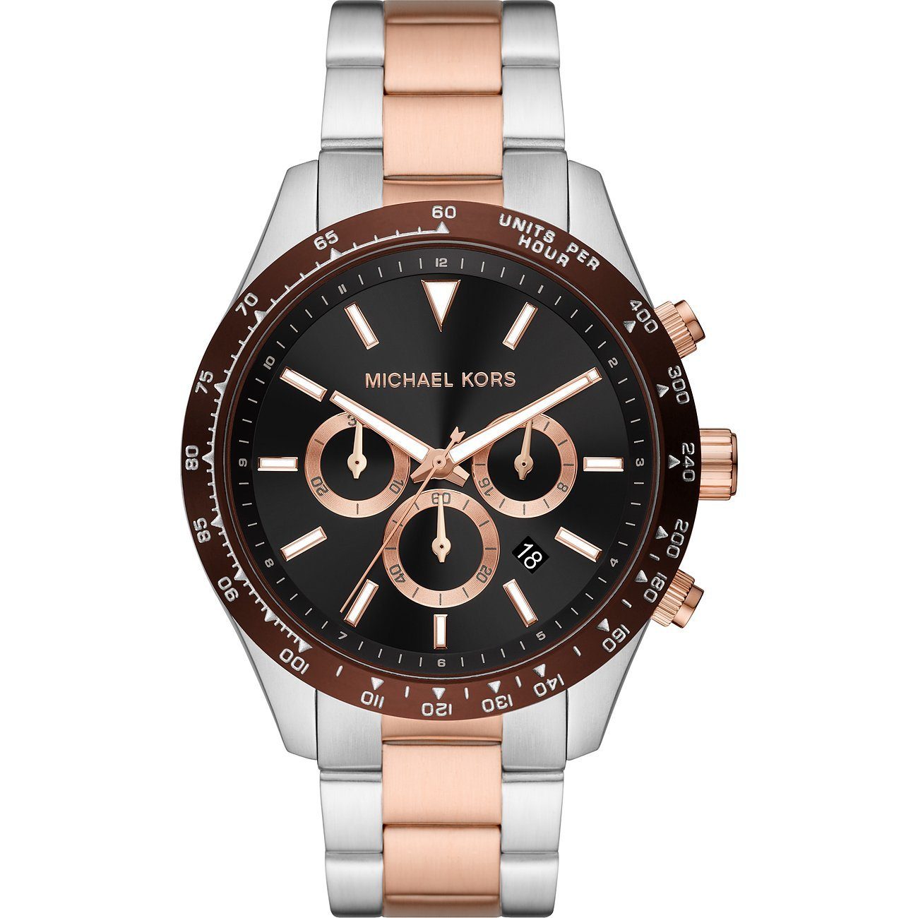 MICHAEL KORS Chronograph Michael Kors Herren Uhren Analog Quarz